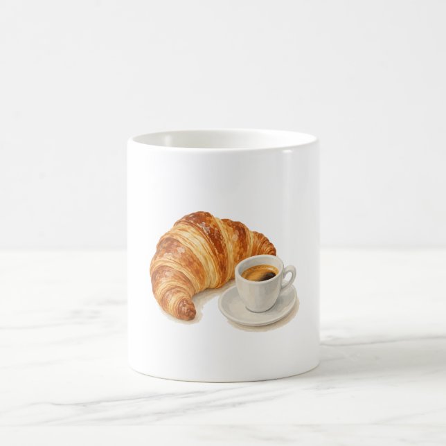 Kranskaka och espresso kaffemugg (Center)