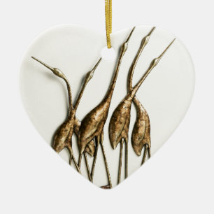 KRANSKULPTUR JULGRANSPRYDNAD KERAMIK