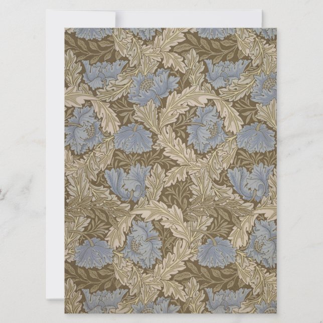 Kransmönster (av William Morris) Kort (Framsida)