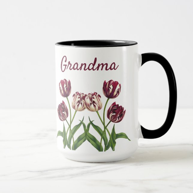 Kransmuggen med namn mugg (Höger)