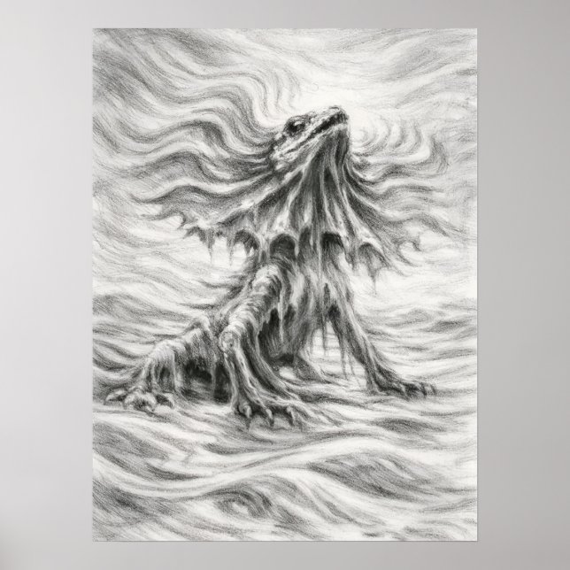 Kransödla Ökenvärme Konst Poster (Framsidan)
