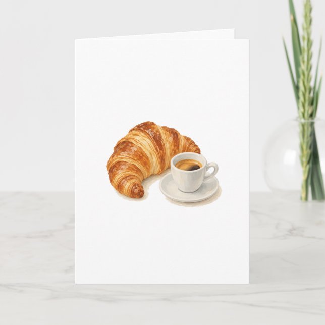 Kranss och espresso kort (Framsida)