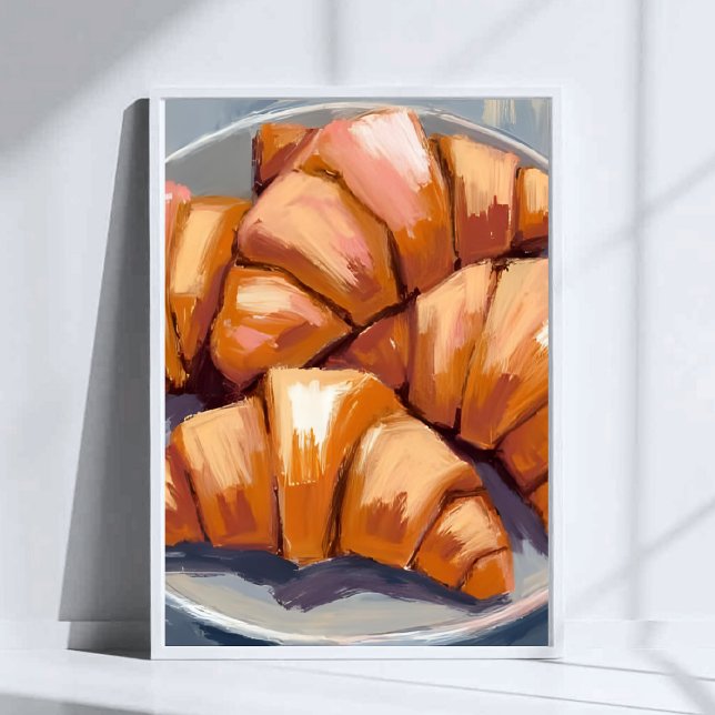 Kranssocker Färsk Bageri Akvarellmålning Poster (Skapare uppladdad)