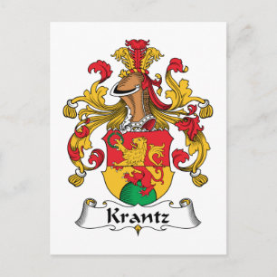 Krantz Family Crest Vykort