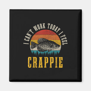 Krappfiske Jag Kan Inte Arbeta Idag Jag Känner Mig Magnet