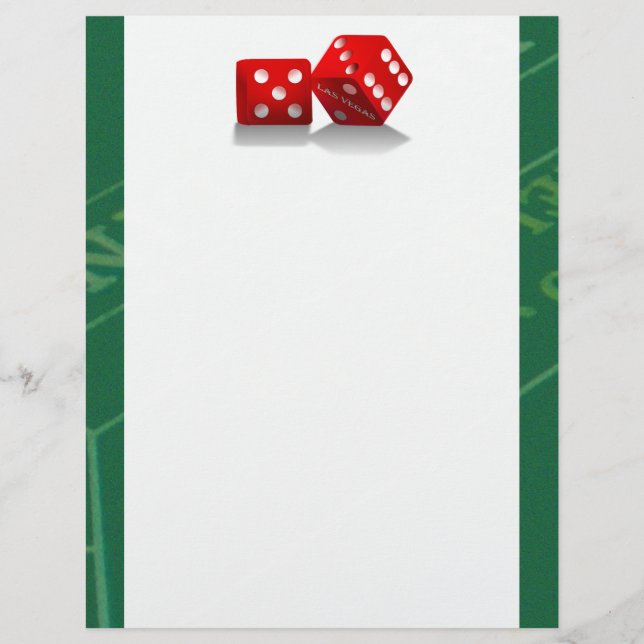 Kraps Bord med Las Vegas Dice (Framsida)