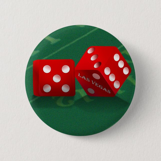 Kraps Bord med Las Vegas Dice Knapp (Framsida)