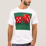 Kraps Bord med Las Vegas Dice Tee Shirt<br><div class="desc">* Skjortorna finns i flera färg, stilar och storlekar. * Flytta formgivningarna så att stil och baksidan av skjortan stoppas. * Bakgrunden för löv och kapsyler i bord är separat och kan flyttat eller ändras. * Ta bort bakgrunden för en Dice-T-tröja. * Lägg till text om du vill * Klicka...</div>