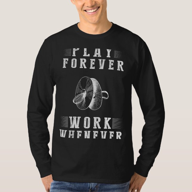 Krasch av perpetual Beats: Play Cymbal Forever - A T Shirt (Framsida)