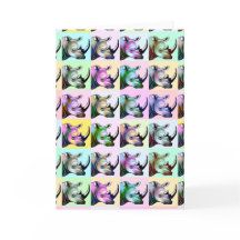 Krasch av Rhinos Pop Art