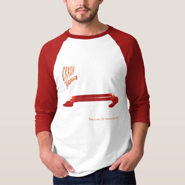 Krasch till och med drag av t-shirt (Framsida)