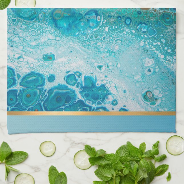 Krasch-våg Kökshandduk (Vikta)