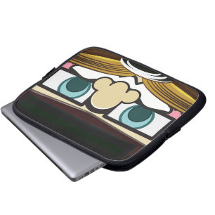 Kraschade Världskrig Fighter Aircraft Laptop Sleeve