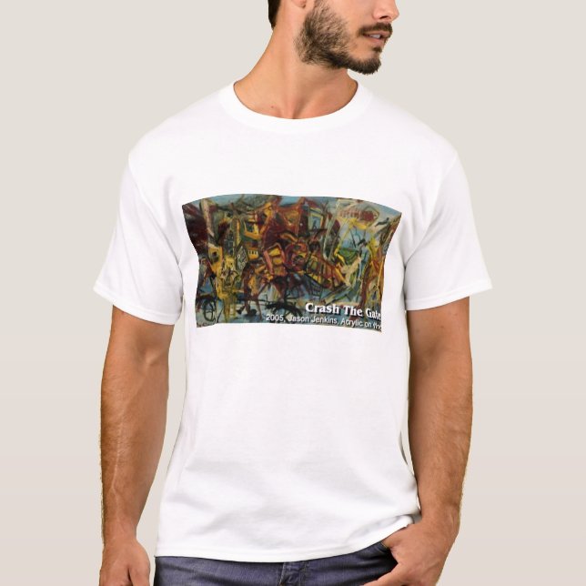Kraschande Grinden T-shirt (Framsida)