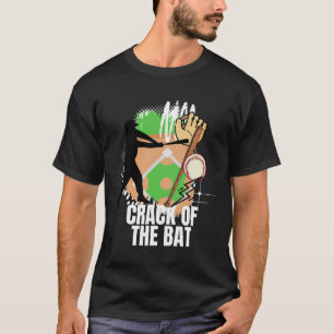 Kraschen Fladdermus - Baseball T Shirt