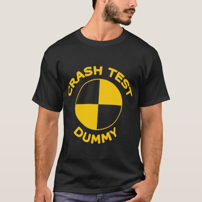 Kraschen testar attrapp t-shirt (Framsida)