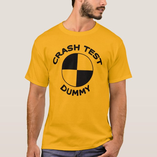 Kraschen testar attrapp tee shirt (Framsida)