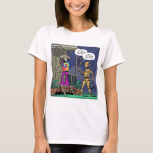 Kraschtest Hippie Rolig Tee Shirt