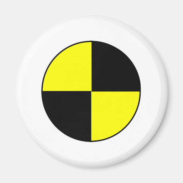 Kraschtest Magnet (Framsidan)