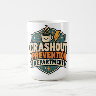 Krashförebyggande avdelningens kaffemugg