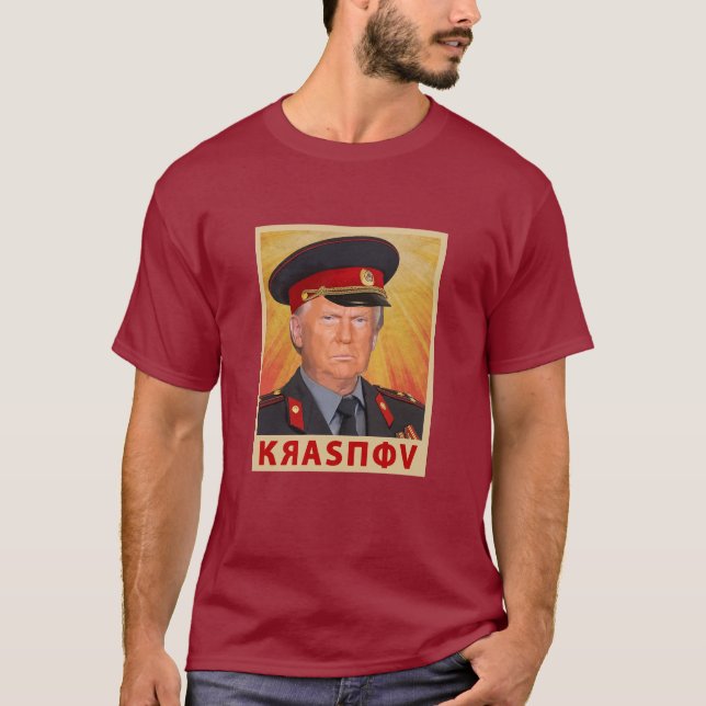 Krasnov Trump Manar T Shirt (Framsida)