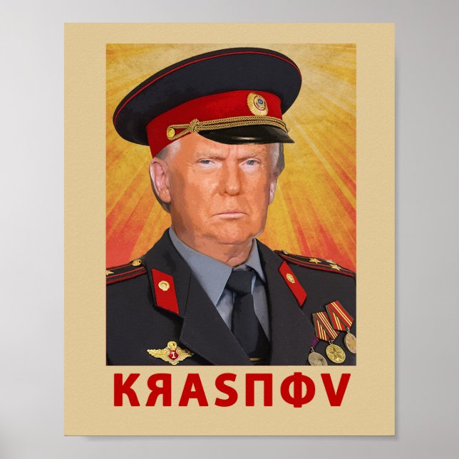 Krasnov Trump Poster (Framsidan)