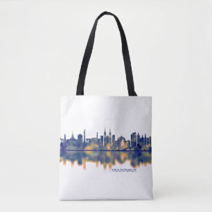 Krasnoyarsk Skyline Tygkasse