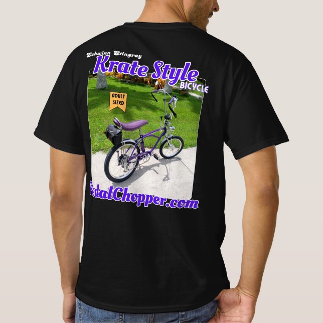 Krate Stil bike for Vuxnas T Shirt (Baksida)