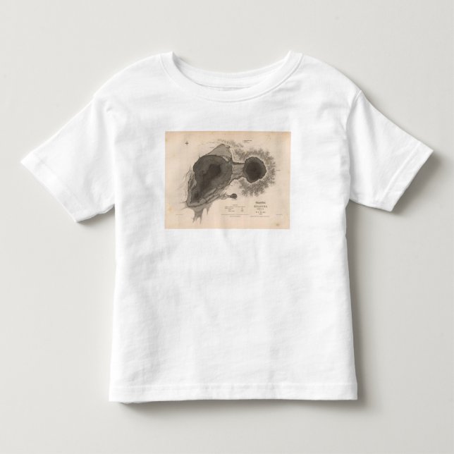 Krater av Kilauea, Hawaii Tee (Framsida)