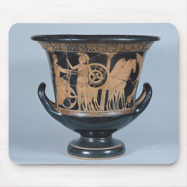 Krater för loftröd-figur kalyx musmatta (Framsidan)