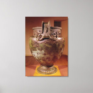 Krater från graven av en Princess av Vix Canvastryck