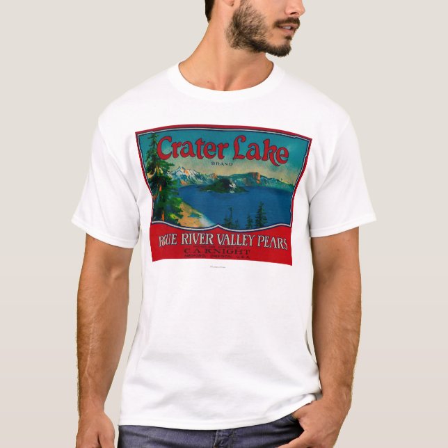 Krater låda LabelMedford för sjöPear, ELLER T-shirt (Framsida)