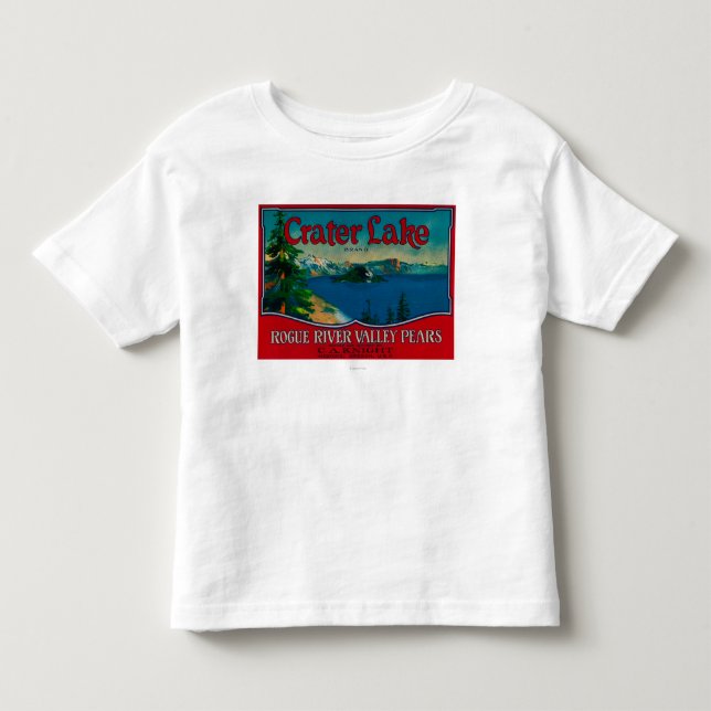 Krater låda LabelMedford för sjöPear, ELLER T-shirt (Framsida)