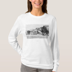 Krater PhotographCrater för sjöloge sjö ELLER 2 T-shirt