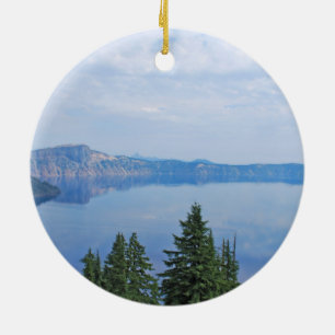 Krater sjö Oregon Julgransprydnad Keramik