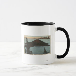 Krater sjö, Oregon - trollkarlön beskådar #1 Mugg