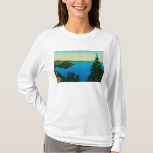 Krater sjön och trollkarlön beskådar t shirt