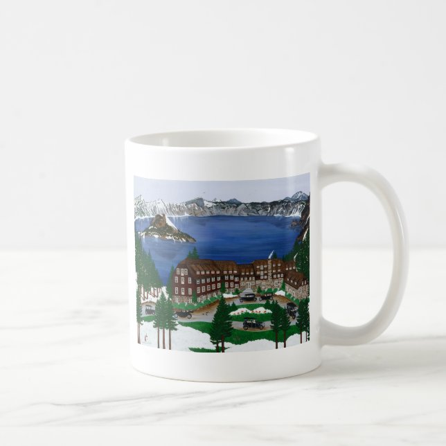 Krater sjönationalpark kaffemugg (Höger)