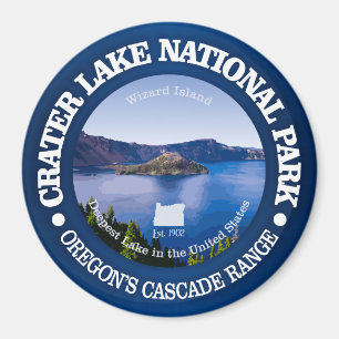 Krater sjönationalpark magnet