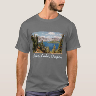 Krater sjöOregon manar skjorta Tee Shirt