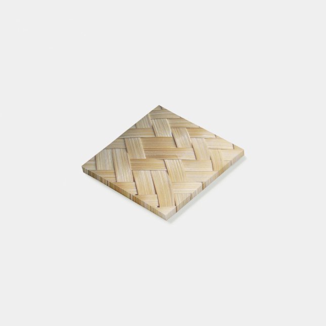Kratip Thai Lao Isan Bamboo Ris Basket Post-it Block (Vinklad)