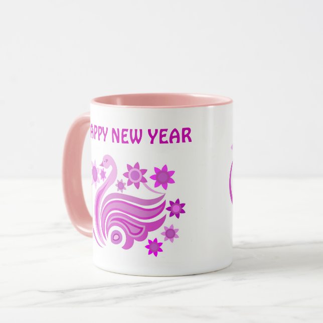 KRATIV FÅGELMUGGE FÖR PRESENT MUGG (Framsida vänster)