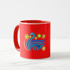 KRATIV FÅGELMUGGE FÖR PRESENT MUGG