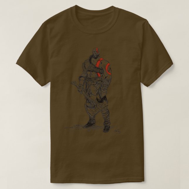 Kratos Classic TShirt T Shirt (Design framsida)