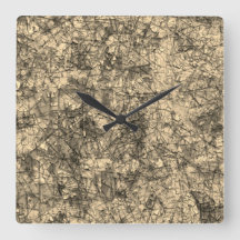 Kratser på repor på en lätt fläckig khaki