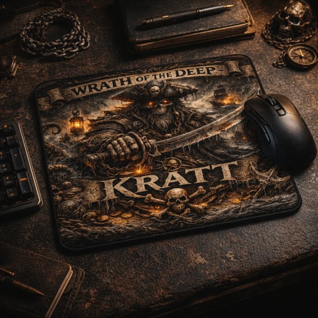 Krátt Mouse Pad – Wrath of the Deep Musmatta (Skapare uppladdad)