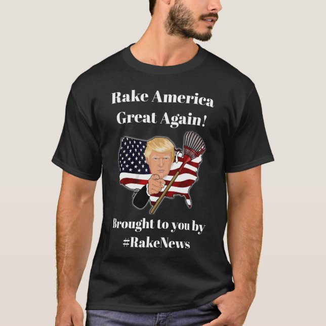 Kratta Amerika utmärkt igen, trumfhumorn T Shirt (Framsida)