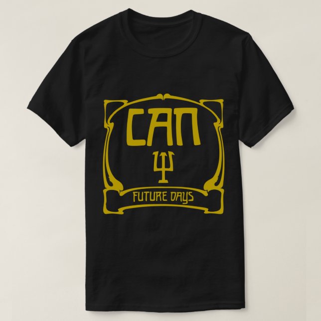 Krautrock Future Logotyp Classic T-Shirt (Design framsida)