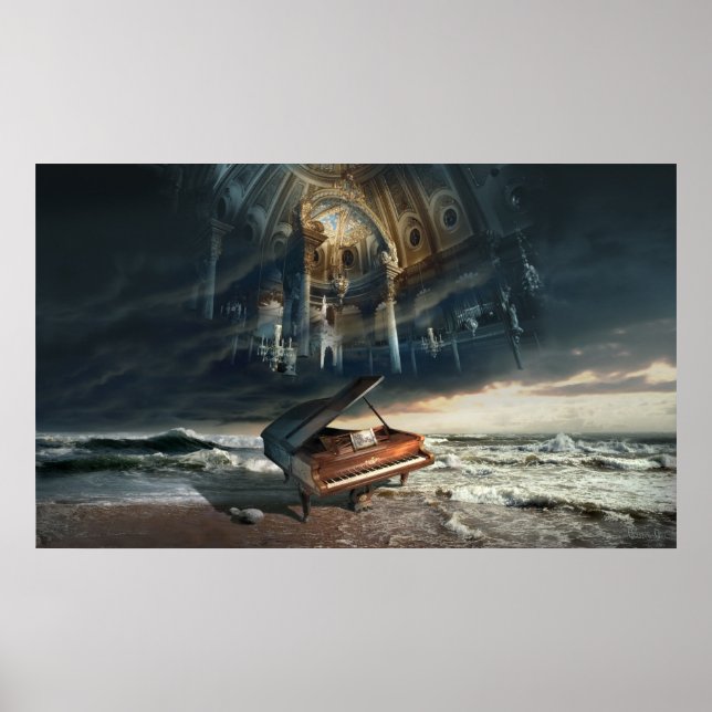 Kräv eller Musik gör dig ledig Poster (Framsidan)