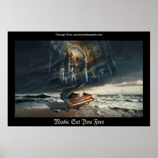 Kräv eller Musik gör dig ledig Poster